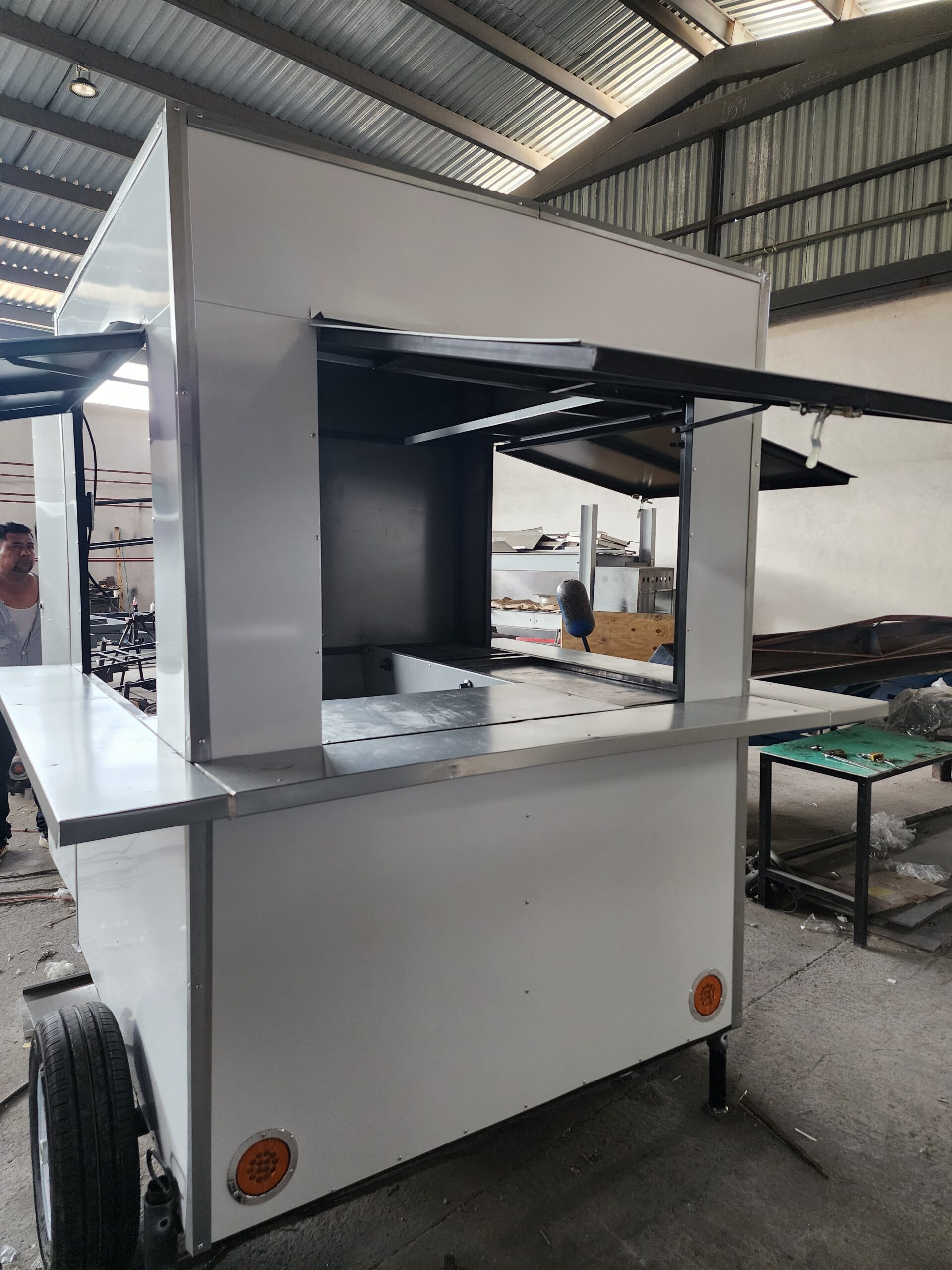Food trailer 1.50 x 1.50 economica - Image 5