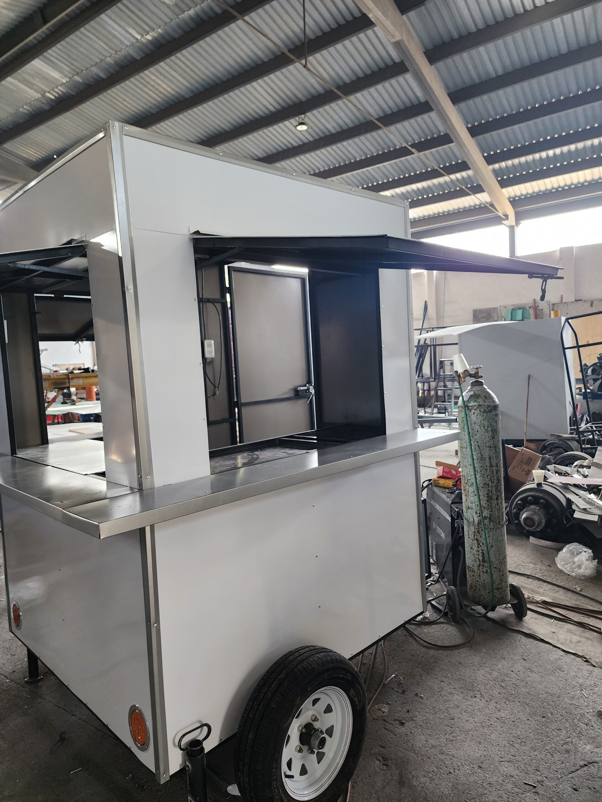Food trailer 1.50 x 1.50 economica - Image 2