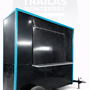 Food trailer 2 x 1.50 economica