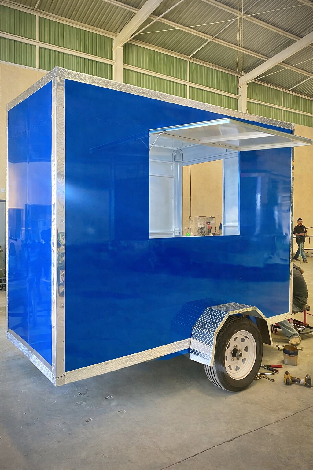 Food trailer 2 x 2 economica - Image 2